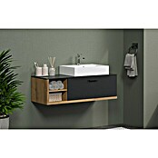 Trendteam Synnax Badmöbel-Set (120 cm, Coast Evoke Eiche/Anthrazit, Matt, Maße Waschbecken: B: 60 cm) | BAUHAUS