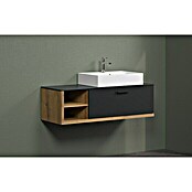 Trendteam Synnax Badmöbel-Set (120 cm, Coast Evoke Eiche/Anthrazit, Matt, Maße Waschbecken: B: 60 cm) | BAUHAUS