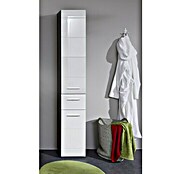 Trendteam Line Hochschrank (30 x 31 x 182 cm, Sardegna Silber/Weiß) | BAUHAUS