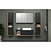 Trendteam Synnax Badmöbel-Set (120 cm, Coast Evoke Eiche/Anthrazit, Matt, Maße Waschbecken: B: 80 cm) | BAUHAUS