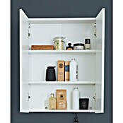 Trendteam Skin Spiegelschrank (B x H: 60 x 67 cm, Ohne Beleuchtung, Holz, Weiß) | BAUHAUS
