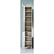 Trendteam Porto Hochschrank (33 x 31 x 191 cm, Weiß/Eiche Sägerau) | BAUHAUS