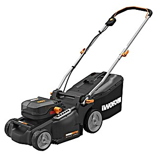 Worx PowerShare 20V Akku-Rasenmäher WG737E (40 V, 2 Akkus, 4 Ah, Schnittbreite: 37 cm)