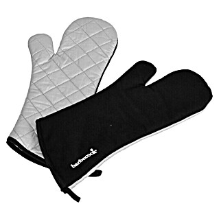 Barbecook Grillhandschuhe (Textil, Schwarz/Silber)