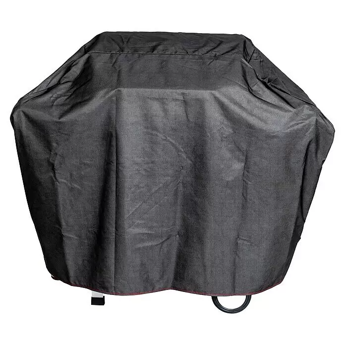 Barbecook Grill-Schutzhülle - Polyester, L x B x H: 90 x 55 x 80 cm - Dunkelgraue Stoff-Grillabdeckung, die einen Grill schützt.