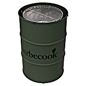 Barbecook Holzkohlegrill Feuertonne Edson (Durchmesser Grillfläche: 47,5 cm, Olivgrün) | BAUHAUS