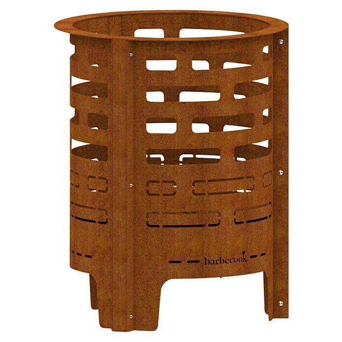 Barbecook Feuerkorb Jules (Ø x H: 43,2 x 56 cm, Rostbraun) | BAUHAUS