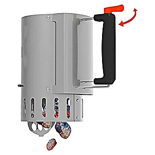 Barbecook Anzündkamin (Ø x H: 16,5 x 27,5 cm, Edelstahl)