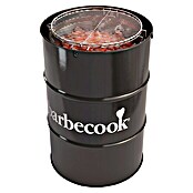 Barbecook Holzkohlegrill Feuertonne Edson (Durchmesser Grillfläche: 47,5 cm, Schwarz) | BAUHAUS
