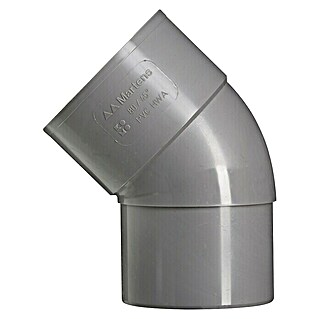 Martens Pvc-bocht (60 mm, Kunststof)