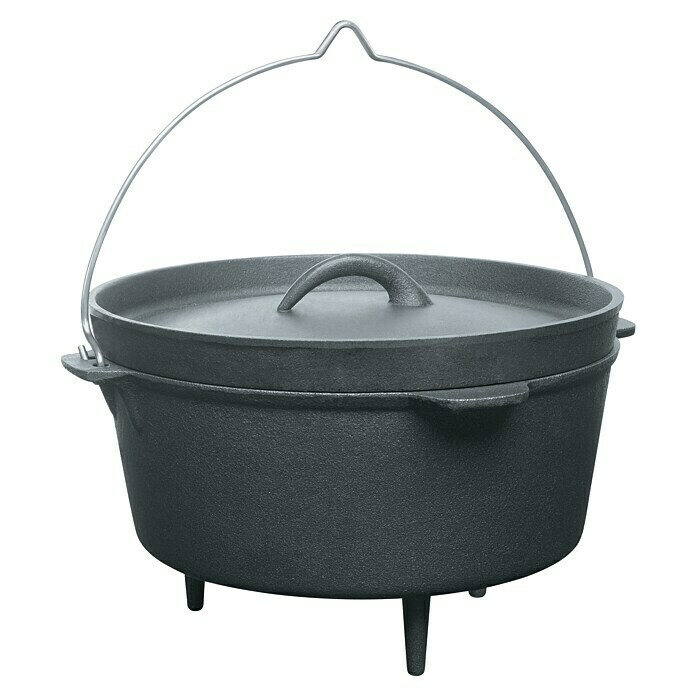 Barbecook Dutch Oven Gusseisen 3L (Ø x H: 26 cm x 185 mm, Gusseisen) | BAUHAUS