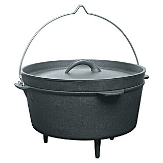Barbecook Dutch Oven Gusseisen 3L (Ø x H: 26 cm x 185 mm, Gusseisen)