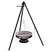 Barbecook Schwenkgrill Junko (Ø x H: 60 x 160 cm, Schwarz/Silber) | BAUHAUS