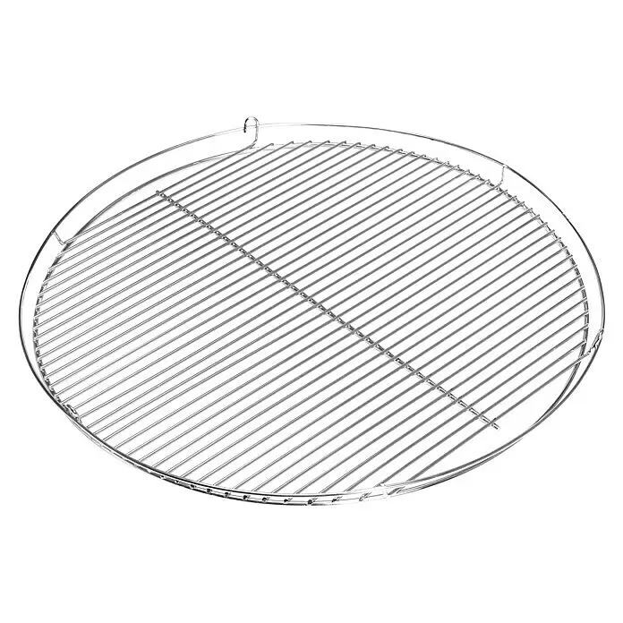 Barbecook Grillrost - Durchmesser: 60 cm - Rundes Grillrost aus Edelstahl mit parallelen Stäben und kleinem Griff.