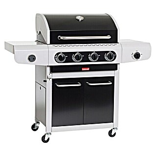 Barbecook Gasgrill Siesta 412 Black Edition (Grillfläche (B x T): 69 x 43 cm, Anzahl Brenner: 4 Stk.)