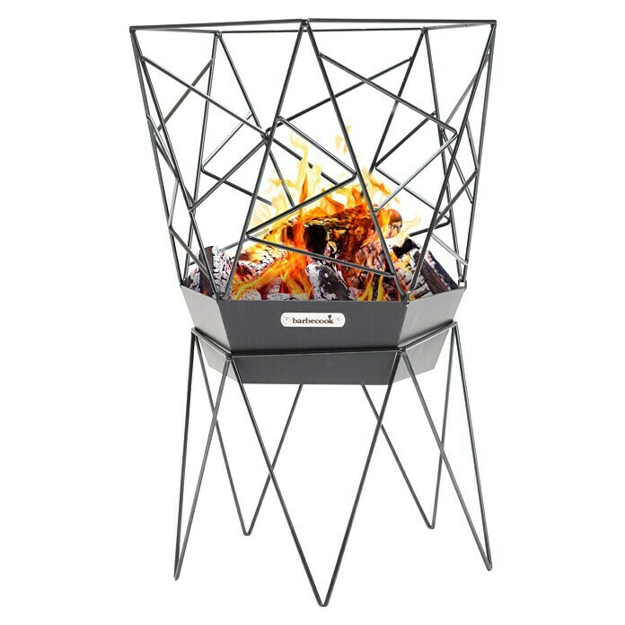 Barbecook Feuerkorb Sierra (Schwarz, L x B x H: 45 x 45 x 71 cm) | BAUHAUS