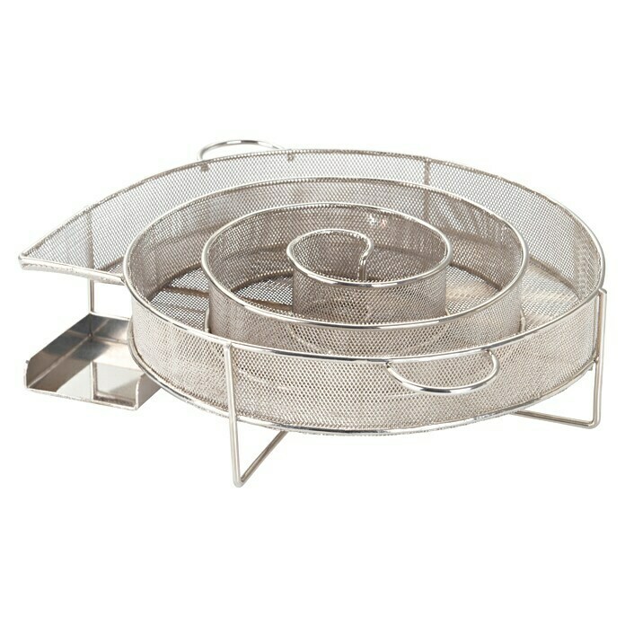 Barbecook Kalträuchereinheit (Ø x H: 18 x 5 cm, Edelstahl) | BAUHAUS