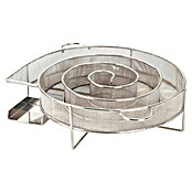 Barbecook Kalträuchereinheit (Ø x H: 18 x 5 cm, Edelstahl) | BAUHAUS
