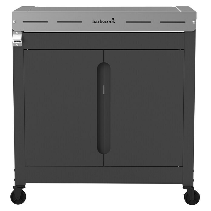Barbecook Outdoorküchen-Modul Buddy (Schwarz, L x B x H: 84 x 46 x 90 cm, Edelstahl/Stahl) | BAUHAUS