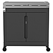 Barbecook Outdoorküchen-Modul Buddy (Schwarz, L x B x H: 84 x 46 x 90 cm, Edelstahl/Stahl) | BAUHAUS