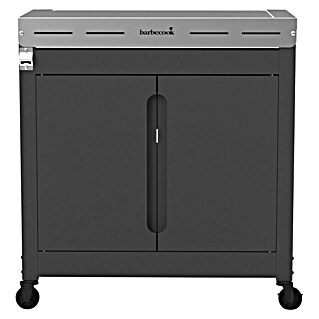 Barbecook Outdoorküchen-Modul Buddy (Schwarz, L x B x H: 84 x 46 x 90 cm, Edelstahl/Stahl)