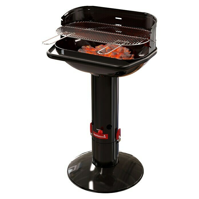 Barbecook Holzkohlegrill Loewy (Grillfläche (B x T): 55 x 33 cm, Schwarz, Stahl) | BAUHAUS