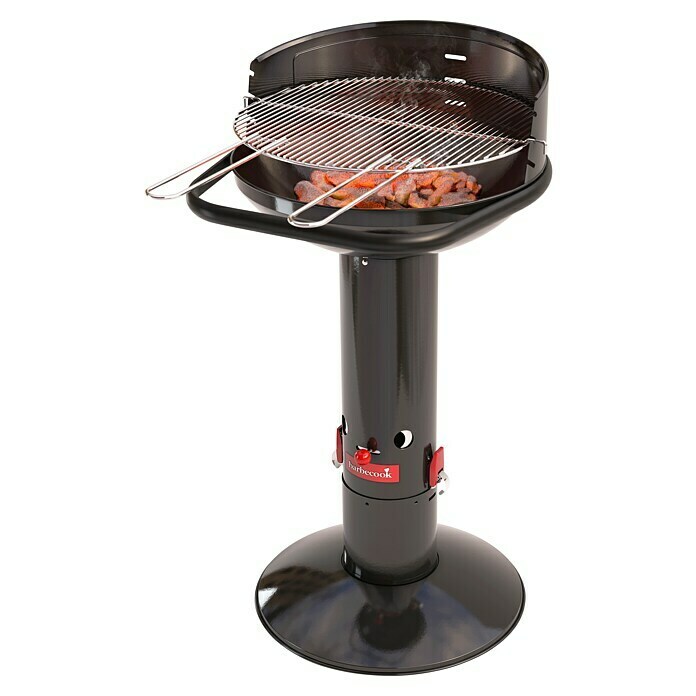 Barbecook Holzkohlegrill Loewy (Durchmesser Grillfläche: 47,5 cm, Schwarz, Stahl) | BAUHAUS