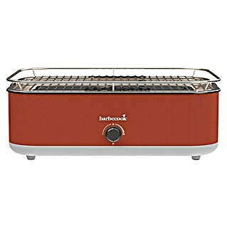 Barbecook Elektrogrill E-Carlo (Grillfläche (B x T): 38,5 x 28,5 cm, 2,5 kW, Rot)