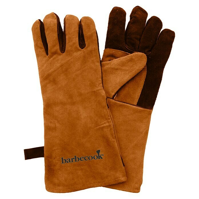 Barbecook Grillhandschuhe (Weiches Leder, L x B: 40,5 x 18 cm, Braun) | BAUHAUS