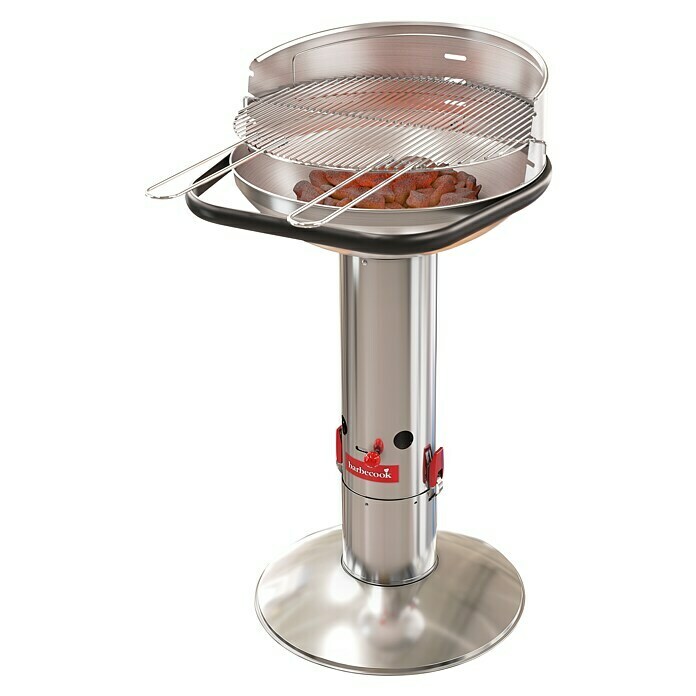 Barbecook Holzkohlegrill Loewy (Durchmesser Grillfläche: 47,5 cm, Silber, Edelstahl) | BAUHAUS