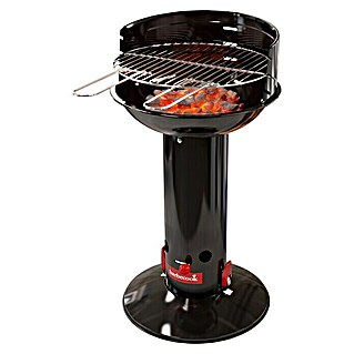 Barbecook Holzkohlegrill Loewy (Durchmesser Grillfläche: 40 cm, Schwarz, Stahl)