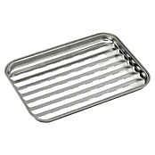 Barbecook Grillschale Wiederverwendbar (L x B x H: 24 x 34,5 x 3 cm, Edelstahl) | BAUHAUS