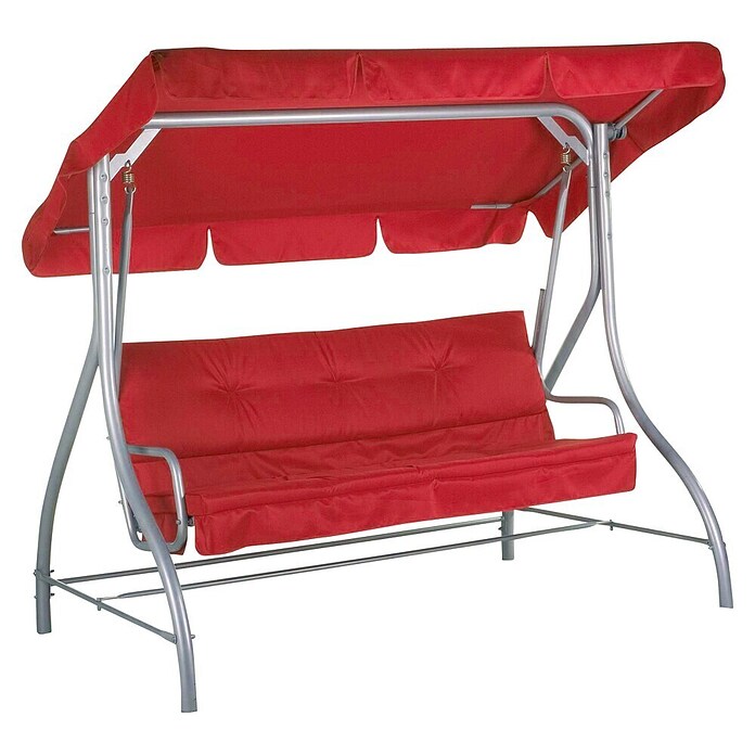 Sunfun Hollywood gugalnica  (Jeklo, Rdeče barve, Višina: 167 cm) | 8282 - Hollywoodschaukel | ICAF - Sommermöbel individual | ICA - Sommermöbel | IC - Freizeit im Garten | I - Stadtgarten | BAUHAUS