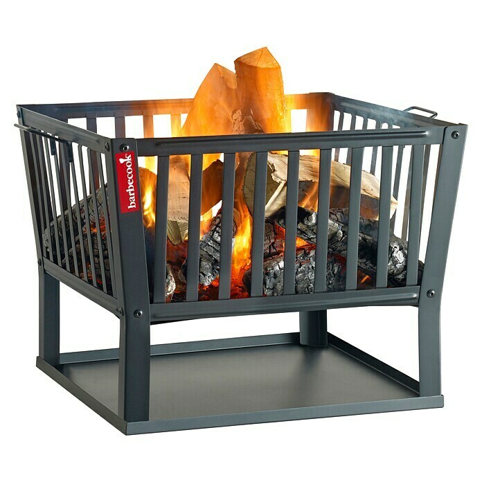 Barbecook Feuerkorb Classic Squadra (L x B x H: 62 x 62 x 49 cm, Schwarz) | BAUHAUS