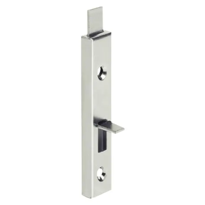 Stabilit Pestillo deslizante - L x An x Al: 70 x 15 x 6 mm - Cerrojo empotrado de acero inoxidable para cerraduras de puertas, perfecto para asegurar puertas y ventanas. Construcción duradera para una protección fiable.