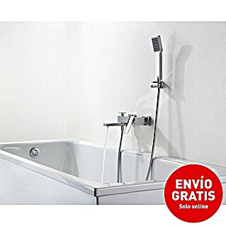 Imex Pisa Grifo monomando de bañera (Cromo, Brillante)