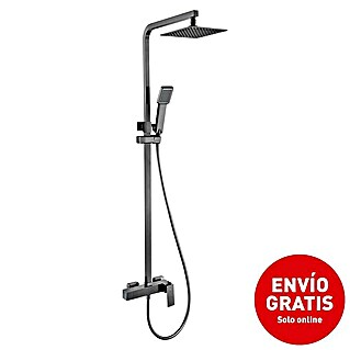 Imex Pisa Sistema de ducha (Grifo monomando, Black gun)
