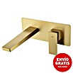 Imex Pisa Grifo de lavabo empotrado (Oro) | BAUHAUS