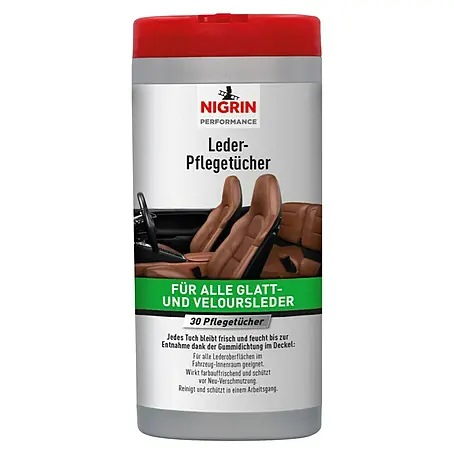 Nigrin  Lederpflegetücher Leder Pflegetücher