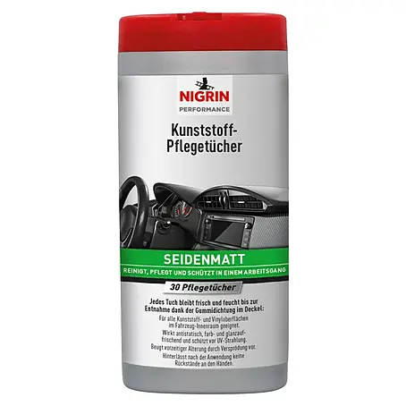 Nigrin  Kunststoffpflegetücher Kunststoff-Pflegetücher