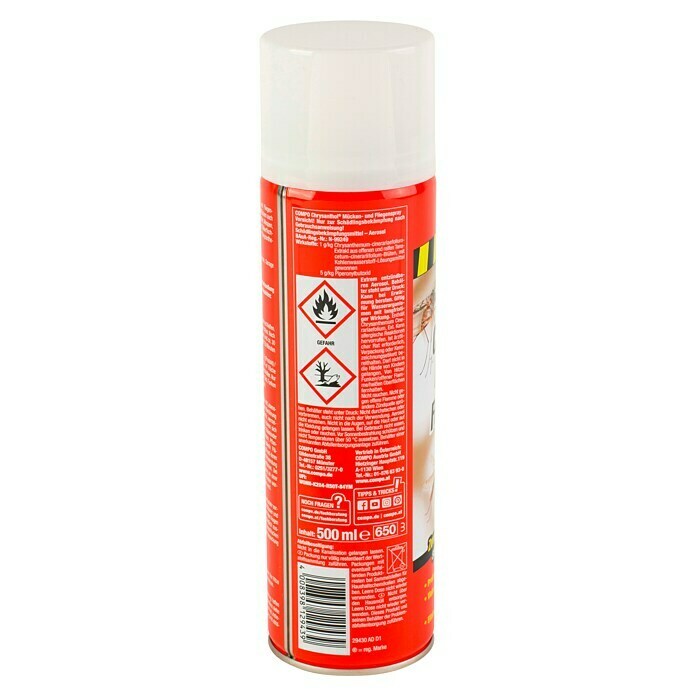 Compo Insekten-Spray Chrysanthol® (500 ml) | BAUHAUS