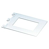 Element System Soporte para libros (11,8 x 14,3 cm, Apto para: Rieles Classic Raster 50, Aluminio blanco)