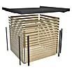 Karibu Gartenhaus Jupiter 4 B (Außenmaß inkl. Dachüberstand (B x T): 541,5 x 236,5 cm, Holz, Terragrau/Grau, Mit Seitendach) | BAUHAUS