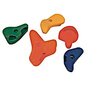 Karibu Spielzeugzubehör Klettergriffe (Bunt, Passend für: Kletterwand, 5 -tlg.) | BAUHAUS