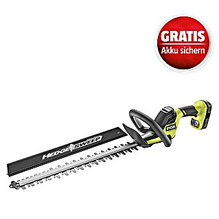 Ryobi ONE+ Akku-Heckenschere RY18HT50A-125 (18 V, Li-Ionen, 1 Akku)