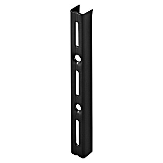 Dolle Wandrail (Lengte: 14,5 cm, Zwart, Eengatsysteem)