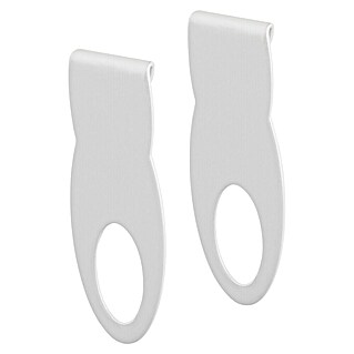 Dolle Walk In Kuka za pričvršćivanje (D x Š x V: 1,3 x 8,5 x 14,6 cm, 2 Kom., Bijele boje)