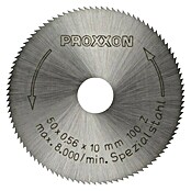 Proxxon Disco de sierra 28020 (Diámetro: 50 mm, Diámetro orificio de alojamiento: 10 mm, Acero especial de alta aleación)