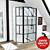 Aurlane Mampara de ducha fija Walk-In Bricks 