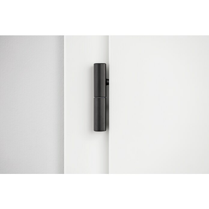 Diamond Doors Black Edition Türband Paar passend für L-Form Black (2 Stk., Passend für: 2-teilige Holzzargen, L x B x H: 70 x 100 x 185 mm, Schwarz) | BAUHAUS